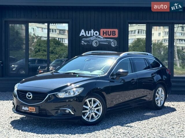 Черный Мазда 6, объемом двигателя 2.19 л и пробегом 205 тыс. км за 12300 $, фото 1 на Automoto.ua