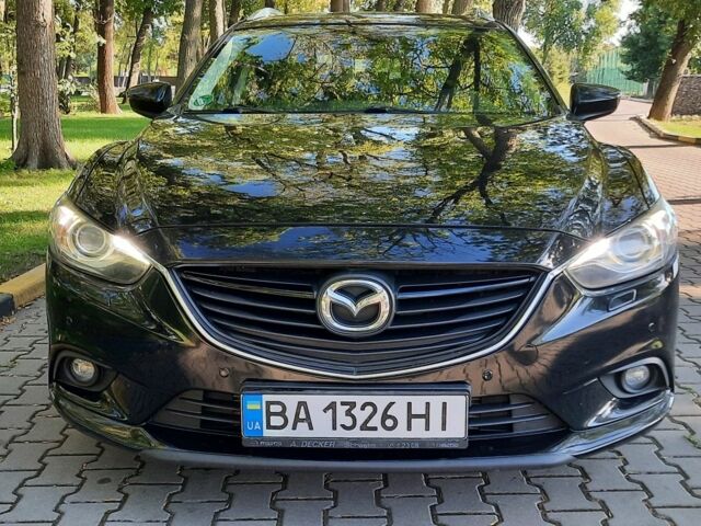 Черный Мазда 6, объемом двигателя 2.2 л и пробегом 245 тыс. км за 8598 $, фото 1 на Automoto.ua