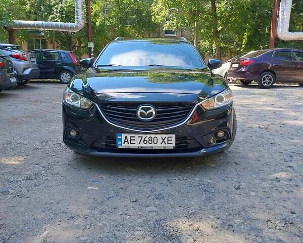 Черный Мазда 6, объемом двигателя 2.19 л и пробегом 270 тыс. км за 10900 $, фото 1 на Automoto.ua