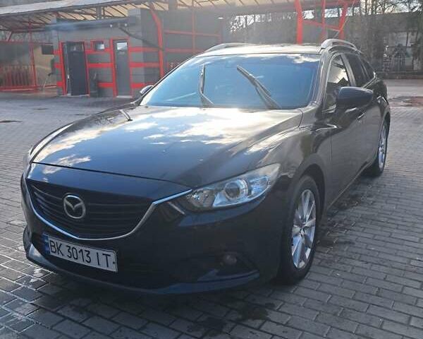 Чорний Мазда 6, об'ємом двигуна 2.19 л та пробігом 218 тис. км за 9000 $, фото 1 на Automoto.ua