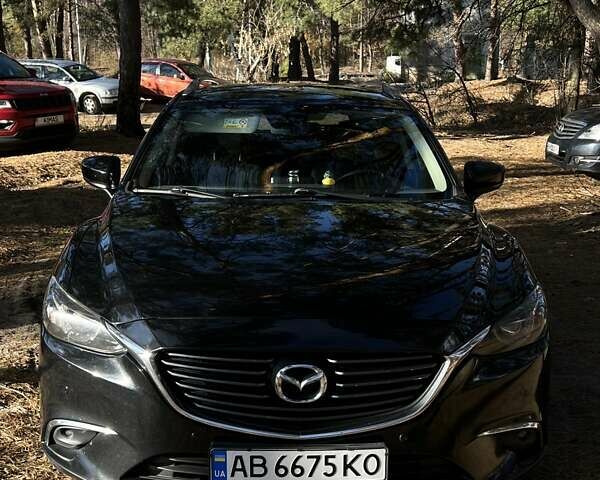 Чорний Мазда 6, об'ємом двигуна 2.19 л та пробігом 281 тис. км за 11000 $, фото 1 на Automoto.ua