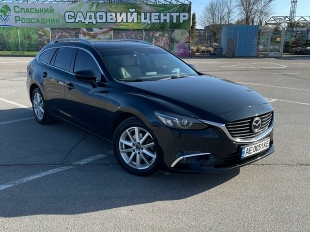 Черный Мазда 6, объемом двигателя 2.19 л и пробегом 181 тыс. км за 14600 $, фото 1 на Automoto.ua