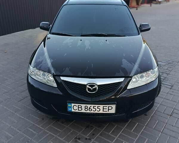 Чорний Мазда 6, об'ємом двигуна 2 л та пробігом 222 тис. км за 5000 $, фото 1 на Automoto.ua