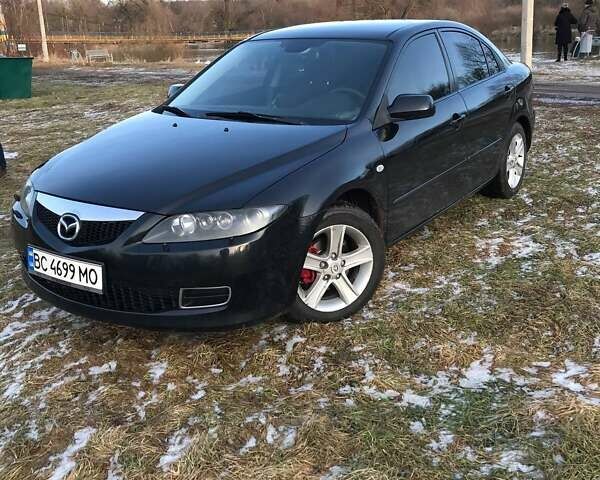 Чорний Мазда 6, об'ємом двигуна 1.8 л та пробігом 217 тис. км за 5700 $, фото 1 на Automoto.ua