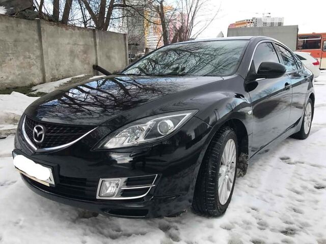 Чорний Мазда 6, об'ємом двигуна 2 л та пробігом 150 тис. км за 10800 $, фото 1 на Automoto.ua