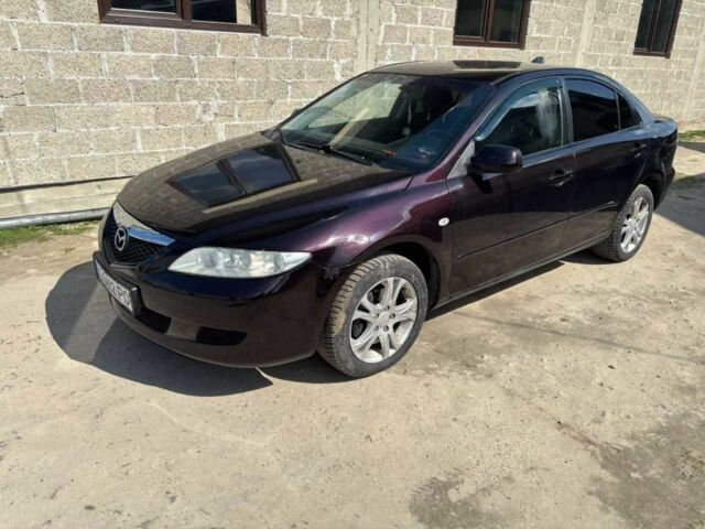 Фиолетовый Мазда 6, объемом двигателя 2 л и пробегом 222 тыс. км за 3800 $, фото 1 на Automoto.ua