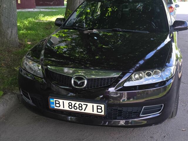 Фіолетовий Мазда 6, об'ємом двигуна 2 л та пробігом 216 тис. км за 5000 $, фото 1 на Automoto.ua