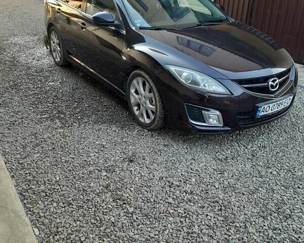 Фіолетовий Мазда 6, об'ємом двигуна 2 л та пробігом 355 тис. км за 6500 $, фото 1 на Automoto.ua