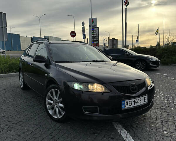 Фиолетовый Мазда 6, объемом двигателя 2.3 л и пробегом 240 тыс. км за 4450 $, фото 1 на Automoto.ua