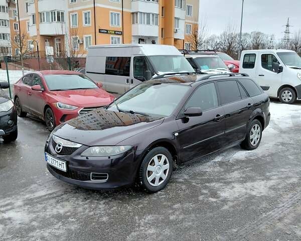 Фіолетовий Мазда 6, об'ємом двигуна 2 л та пробігом 322 тис. км за 3800 $, фото 1 на Automoto.ua