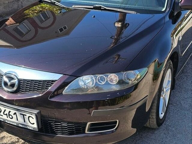 Фіолетовий Мазда 6, об'ємом двигуна 2 л та пробігом 235 тис. км за 4000 $, фото 1 на Automoto.ua