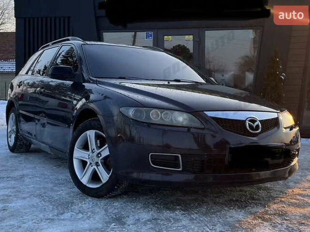 Фиолетовый Мазда 6, объемом двигателя 2 л и пробегом 290 тыс. км за 4000 $, фото 1 на Automoto.ua