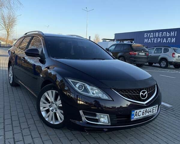 Фіолетовий Мазда 6, об'ємом двигуна 2 л та пробігом 330 тис. км за 6500 $, фото 1 на Automoto.ua