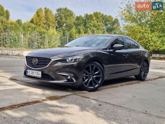 Коричневый Мазда 6, объемом двигателя 2.5 л и пробегом 50 тыс. км за 13500 $, фото 1 на Automoto.ua