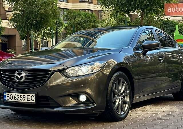 Коричневый Мазда 6, объемом двигателя 2 л и пробегом 85 тыс. км за 16300 $, фото 1 на Automoto.ua