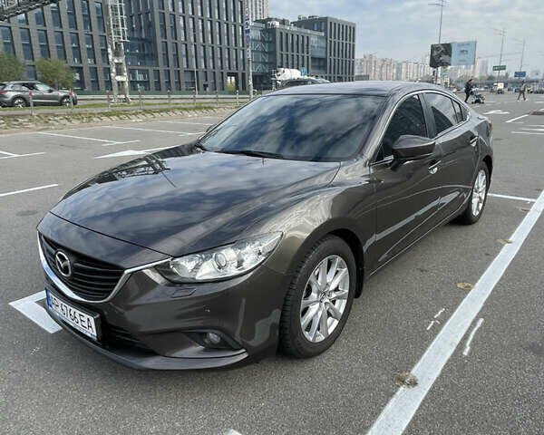 Коричневый Мазда 6, объемом двигателя 2 л и пробегом 101 тыс. км за 18500 $, фото 1 на Automoto.ua