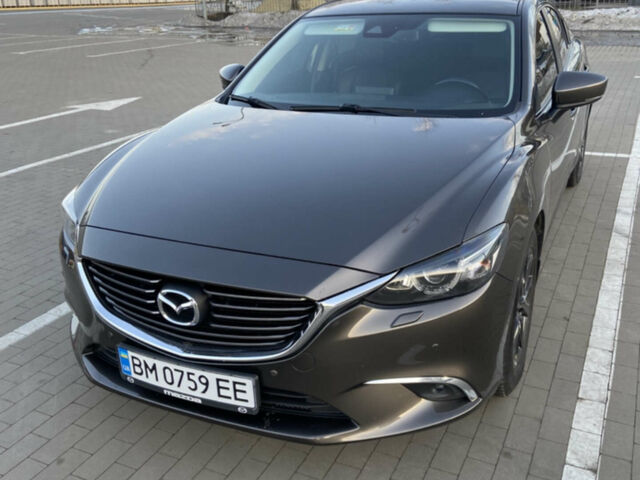 Коричневый Мазда 6, объемом двигателя 2.2 л и пробегом 126 тыс. км за 16500 $, фото 1 на Automoto.ua