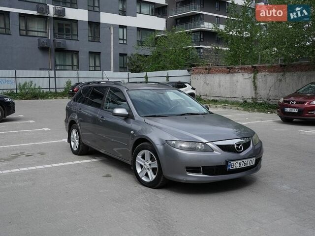 Коричневый Мазда 6, объемом двигателя 2 л и пробегом 230 тыс. км за 3200 $, фото 1 на Automoto.ua