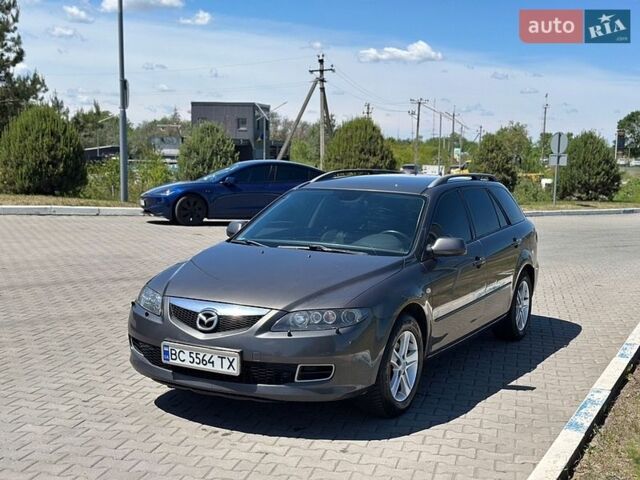 Коричневый Мазда 6, объемом двигателя 2 л и пробегом 277 тыс. км за 2999 $, фото 1 на Automoto.ua