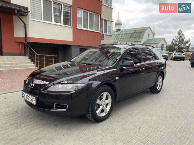 Коричневый Мазда 6, объемом двигателя 2 л и пробегом 259 тыс. км за 6000 $, фото 1 на Automoto.ua