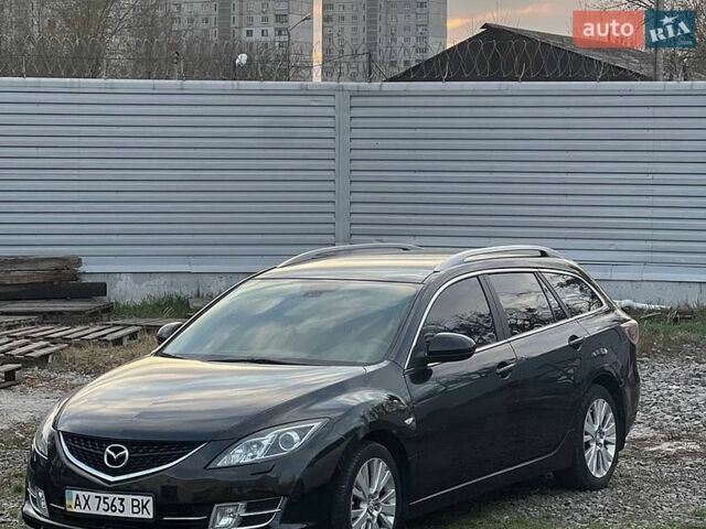 Коричневый Мазда 6, объемом двигателя 2 л и пробегом 135 тыс. км за 5950 $, фото 1 на Automoto.ua
