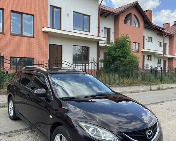 Коричневый Мазда 6, объемом двигателя 2 л и пробегом 250 тыс. км за 6700 $, фото 1 на Automoto.ua