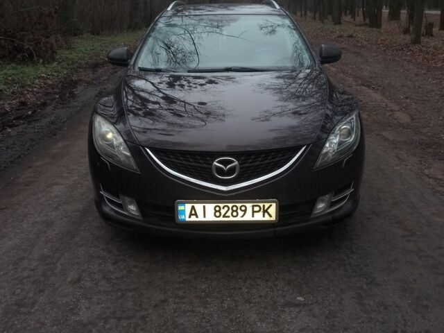 Коричневый Мазда 6, объемом двигателя 2 л и пробегом 320 тыс. км за 6000 $, фото 1 на Automoto.ua