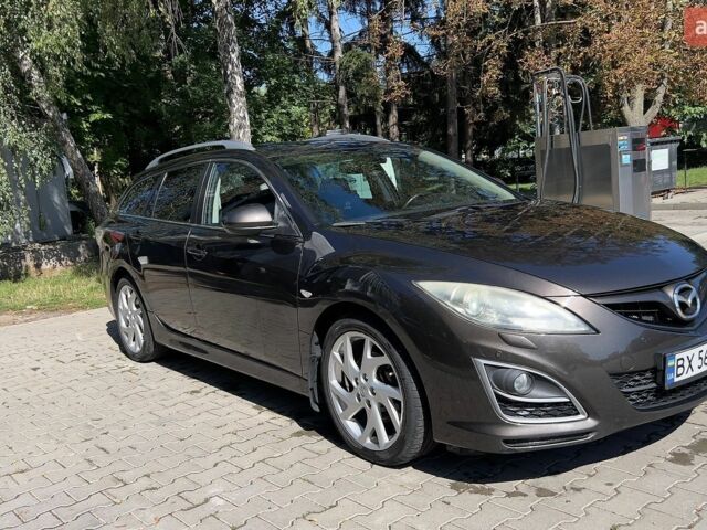 Коричневый Мазда 6, объемом двигателя 2.2 л и пробегом 354 тыс. км за 7500 $, фото 1 на Automoto.ua