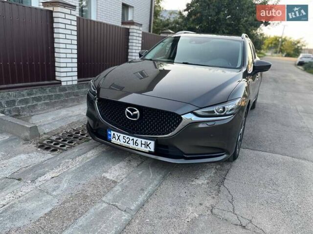 Коричневый Мазда 6, объемом двигателя 2 л и пробегом 121 тыс. км за 15300 $, фото 1 на Automoto.ua