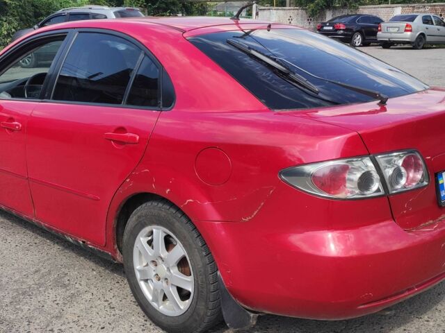 Червоний Мазда 6, об'ємом двигуна 2 л та пробігом 530 тис. км за 1600 $, фото 1 на Automoto.ua