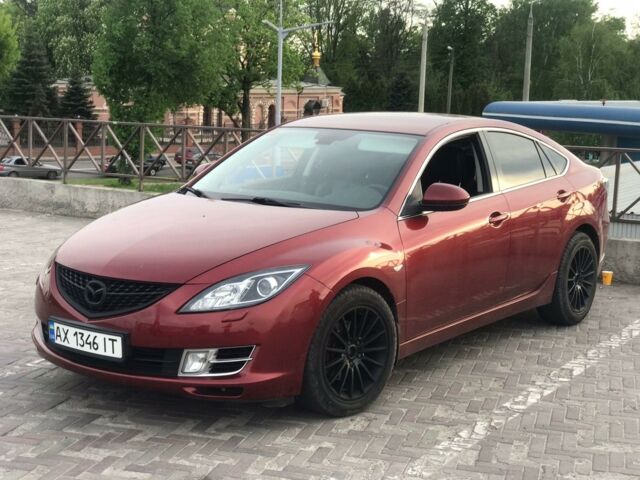 Червоний Мазда 6, об'ємом двигуна 2 л та пробігом 263 тис. км за 7500 $, фото 1 на Automoto.ua