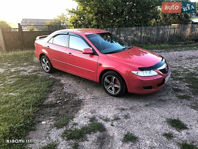 Червоний Мазда 6, об'ємом двигуна 2 л та пробігом 310 тис. км за 3800 $, фото 1 на Automoto.ua