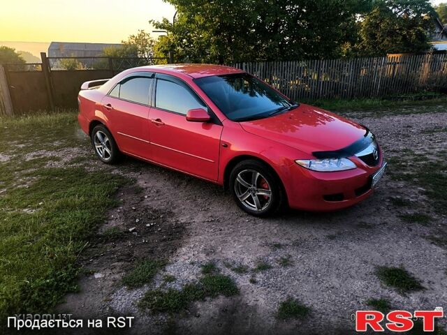 Красный Мазда 6, объемом двигателя 2 л и пробегом 305 тыс. км за 4800 $, фото 1 на Automoto.ua