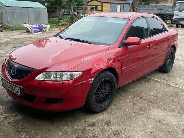 Красный Мазда 6, объемом двигателя 2 л и пробегом 250 тыс. км за 2100 $, фото 1 на Automoto.ua