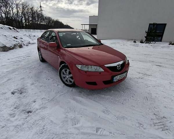 Красный Мазда 6, объемом двигателя 2 л и пробегом 248 тыс. км за 3900 $, фото 1 на Automoto.ua