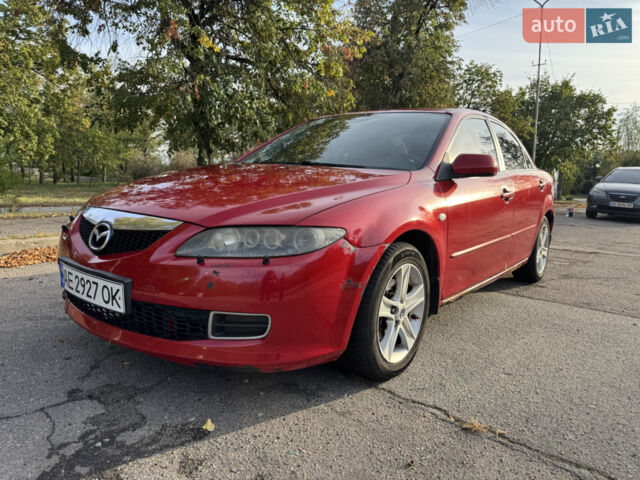 Червоний Мазда 6, об'ємом двигуна 2 л та пробігом 267 тис. км за 3499 $, фото 1 на Automoto.ua