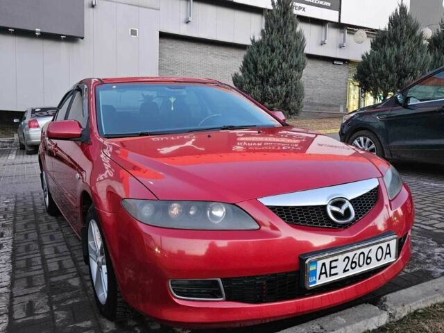 Красный Мазда 6, объемом двигателя 2 л и пробегом 179 тыс. км за 5500 $, фото 1 на Automoto.ua