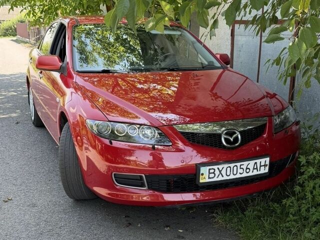 Червоний Мазда 6, об'ємом двигуна 2 л та пробігом 217 тис. км за 5900 $, фото 1 на Automoto.ua