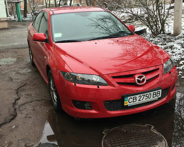 Червоний Мазда 6, об'ємом двигуна 2.26 л та пробігом 151 тис. км за 8200 $, фото 1 на Automoto.ua