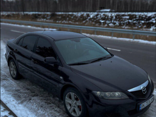 Красный Мазда 6, объемом двигателя 2 л и пробегом 250 тыс. км за 4200 $, фото 1 на Automoto.ua