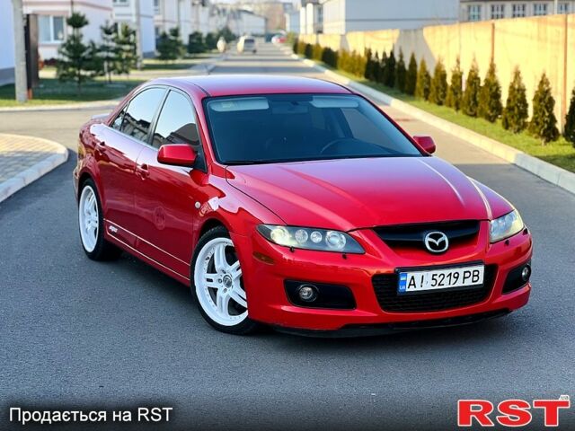 Красный Мазда 6, объемом двигателя 2.3 л и пробегом 280 тыс. км за 6200 $, фото 1 на Automoto.ua