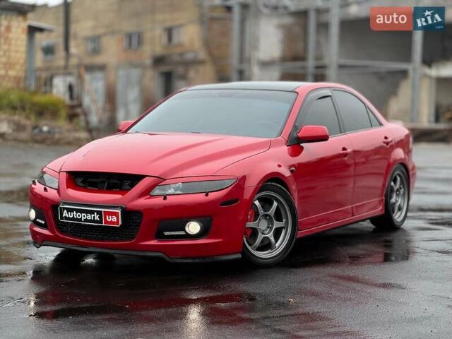 Красный Мазда 6, объемом двигателя 2.3 л и пробегом 148 тыс. км за 8490 $, фото 1 на Automoto.ua