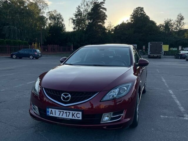 Красный Мазда 6, объемом двигателя 2 л и пробегом 205 тыс. км за 7000 $, фото 1 на Automoto.ua
