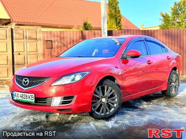 Красный Мазда 6, объемом двигателя 2 л и пробегом 24100 тыс. км за 5550 $, фото 1 на Automoto.ua