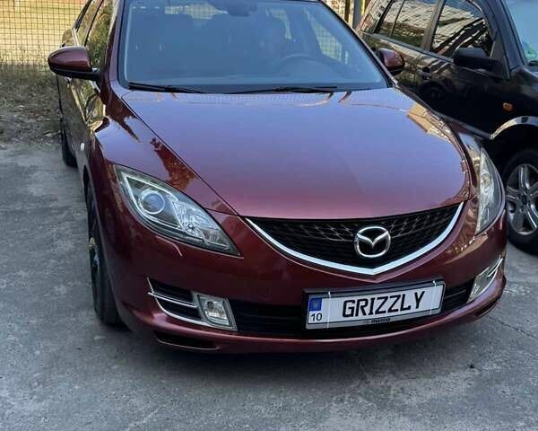 Червоний Мазда 6, об'ємом двигуна 2 л та пробігом 190 тис. км за 7200 $, фото 1 на Automoto.ua