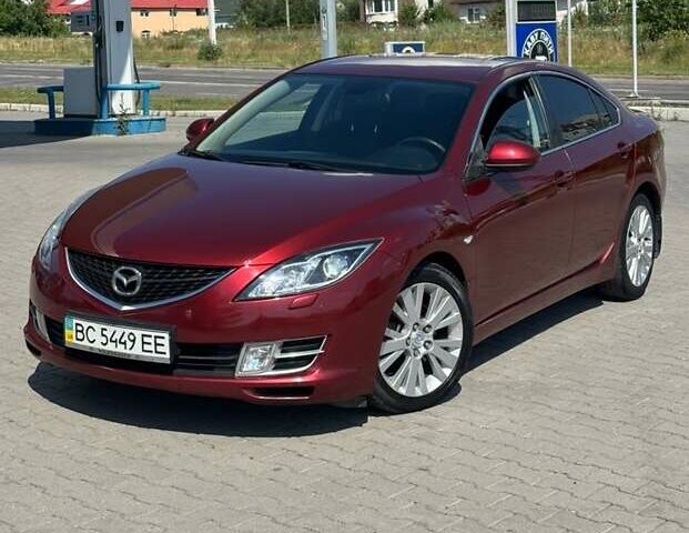 Красный Мазда 6, объемом двигателя 2 л и пробегом 185 тыс. км за 6499 $, фото 1 на Automoto.ua