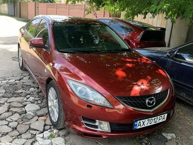 Червоний Мазда 6, об'ємом двигуна 2 л та пробігом 180 тис. км за 7000 $, фото 1 на Automoto.ua