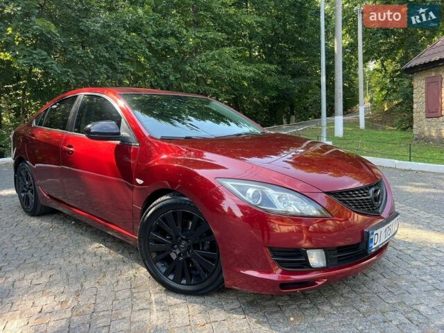 Красный Мазда 6, объемом двигателя 2 л и пробегом 237 тыс. км за 5800 $, фото 1 на Automoto.ua