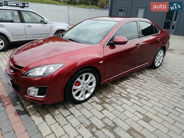 Красный Мазда 6, объемом двигателя 2.49 л и пробегом 240 тыс. км за 5999 $, фото 1 на Automoto.ua