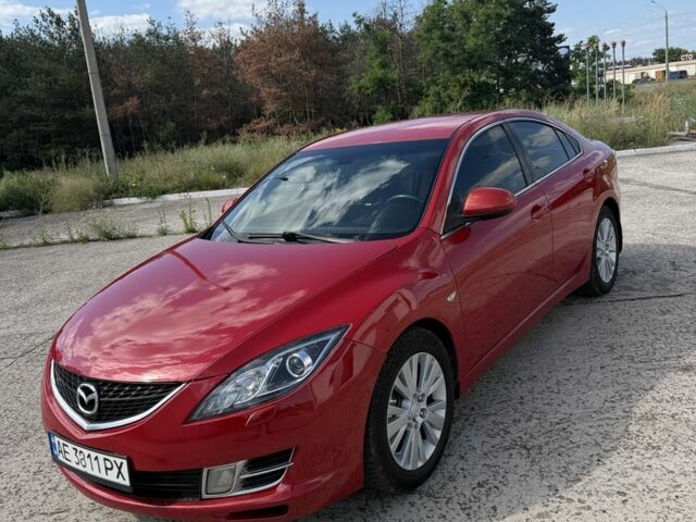 Красный Мазда 6, объемом двигателя 2 л и пробегом 200 тыс. км за 6500 $, фото 1 на Automoto.ua